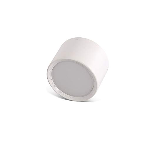 Spot d'intérieur monté en surface avec applique pivotante et diffuseur acrylique anti-reflet