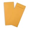 Guardian #11 Paper Shipping Policy Envelopes with Gummed Flaps, Pack of 500 Blank Envelopes for Documents, Statements, Legal Papers, Reports, Invoices, and More, 4 12 Inches x 10 38 Inches, Brown