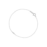 [4℃(ヨンドシー)] 公式 【Holiday Limited】 K10ホワイトゴールド 三石 ブレスレット 誕生日 プレゼント レディース ジュエリーケース付き 112546633201