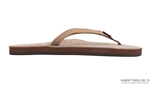 Image of Rainbow Sandals Women's Single Layer Leather Sandal Narrow Strap