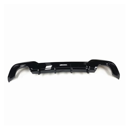 Difusor trasero deportivo con alerón divisor negro brillo para BMW G20 MSport
