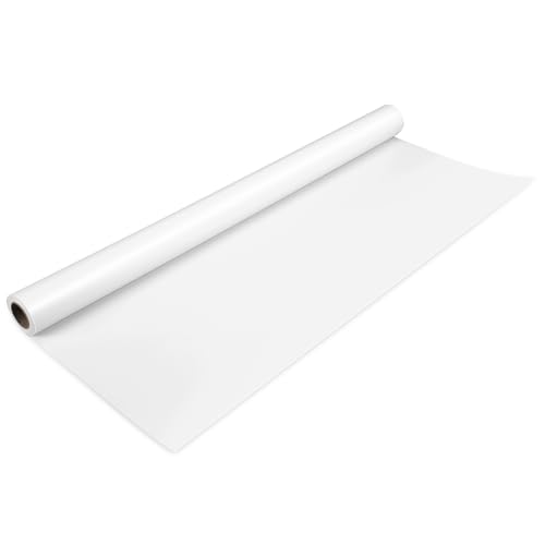 Ctosree 36 Inch x 20 Yards Design Vellum Roll Architectural Vellum Paper White Translucent Tracing Paper Roll for Drawing Sketching Architecture Building
