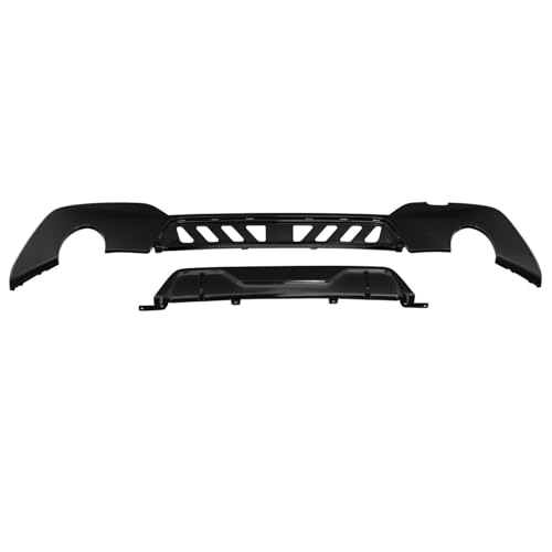 Diffuseur de pare-chocs arrière pour G20 G28 2019 2020 noir brillant look sport