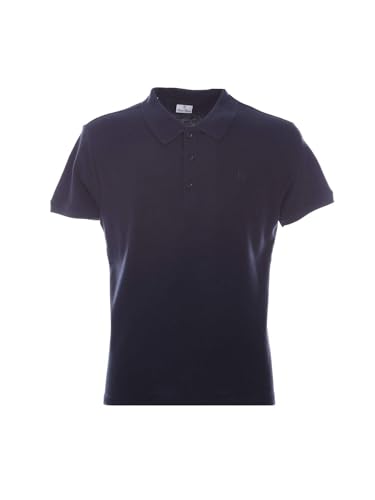 Polo bleu Conte of Florence t-shirt col boutonné mode homme casual