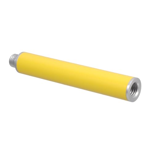VILLCASE Poste De Injerto De Accesorios Topográficos Barra De Extensión Universal Varilla De Extensión Roscada Varilla De Reconocimiento Aleación De Aluminio Yellow