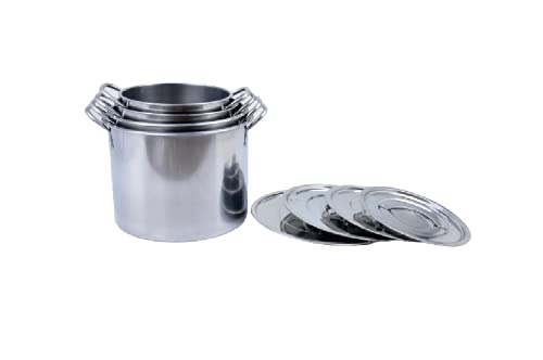 DSUK Stainless Steel Stock Pot 15L