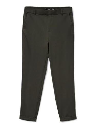 VERO MODA Damen Vmmaya Mr Loose Solid Noos Hose, Peat, S/34 EU – Ansicht 1
