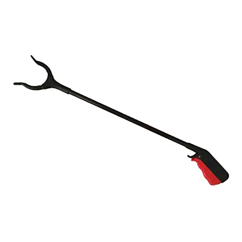 FOYTOKI Ergonomic Litter Picker Grabber Stick Trash Clamp Outdoor Cleaning Tool Stainless Steel
