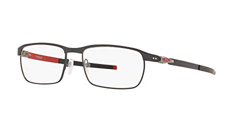 Image of Oakley mens Ox3184 Tincup Rectangular Prescription Eyeglass Frames
