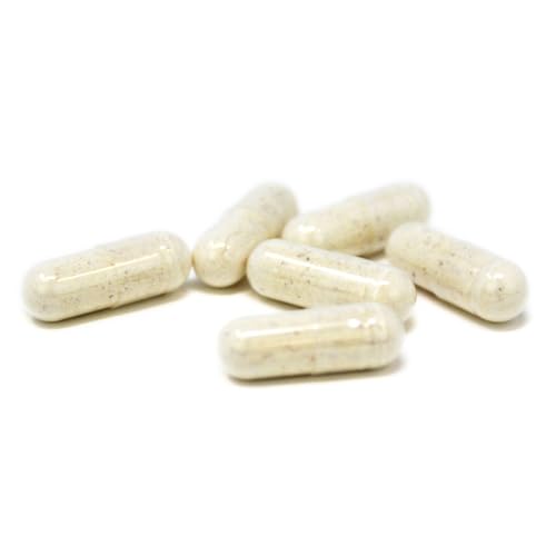Lekithos Organic Spermidine Capsules, Daily Wheat Germ Supplements for Men and Women, 120 Powder Capsules, 1050mg Per Serving, Vegan, Non-GMO