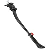 LIOOBO Soporte de pie para Bicicleta, de aleación de Aluminio, Fuerte Soporte Central para Pata de estacionamiento