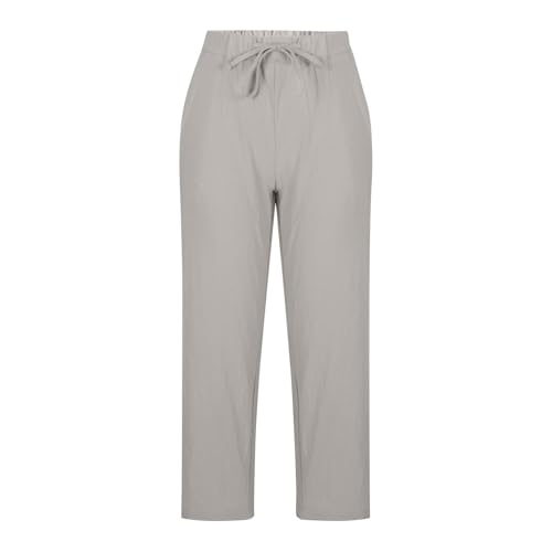 Liene Pants for Women,Womens Casual Summer 2025 Drawstring Elastic High Waist Pant Comfy Woman Trousers4