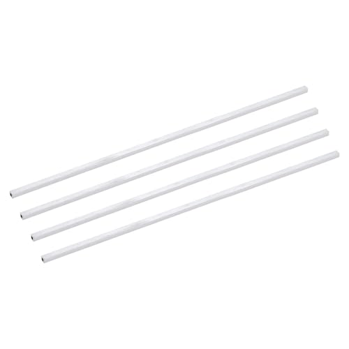 uxcell 4Pcs 6063 Square Aluminum Tube, 5mm x 5mm x 1mm Wall Thickness 305mm/12