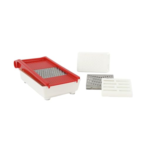 Rigamonti Magic Grater Reibe aus Edelstahl Silber
