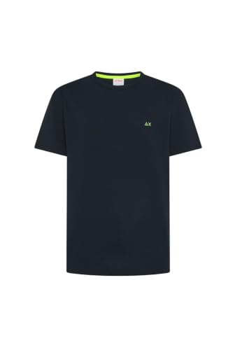 T-shirt pour homme SUN68 respirant contre la chaleur estivale en coton piqué léger