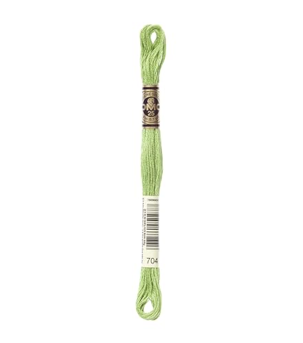 Image of DMC 6-Strand Embroidery Cotton Bundle - Chartreuse Color Family - 3 Skeins of Thread - 8.7yd Skeins