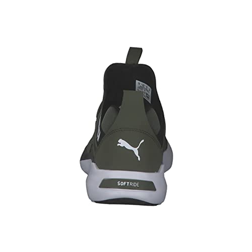 Foto von PUMA Herren Softride Enzo Nxt Straßen-Laufschuh, Green Moss Black White, 42.5 EU
