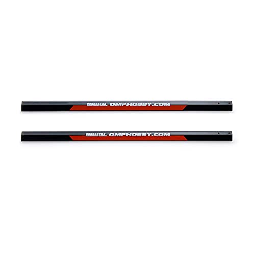 OMPHOBBY M2 EVO Helicopter Parts OSHM2312R Tail Boom Set Red Original Replacement for OMP Hobby...