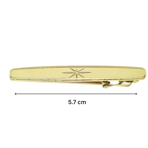 Image of TIE STUDIO Men's Metal tie pin | pack of 1 | Alloy Steel | Superior finishing | Packaging - Black box