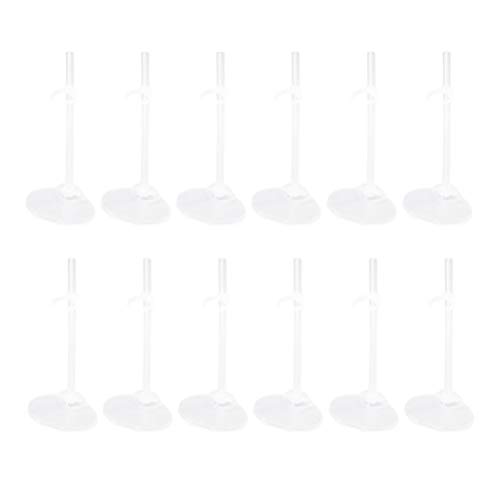 SUPVOX 12 pièces Présentoir Stands Support pour Poupée Barbie Dolls Figure