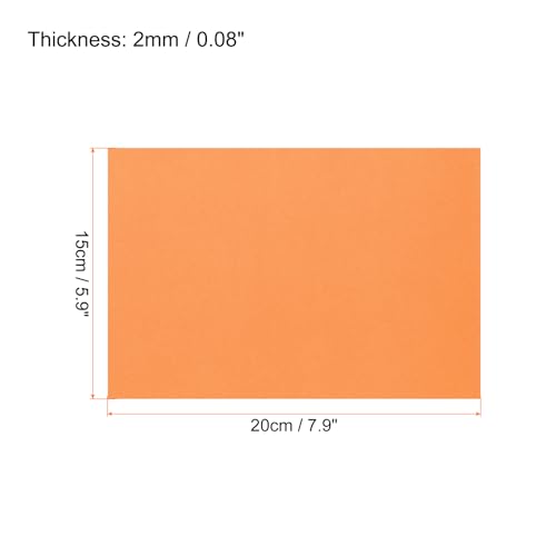 Rebower 5Pcs Foam Sheets Crafts Foam Arts Paper 8 x 6 x 5/64 Inch [for Crafts Project Scrapbooking, DIY, Party Handicraft - Image 2