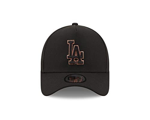 New Era Los Angeles Dodgers MLB Basecap 9Forty A-Frame Kappe verstellbar Baseball Snapback schwarz - One-Size 2