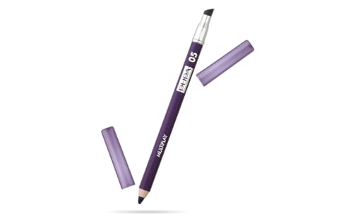 Pupa Matita Occhi Multiplay Full Violet - Triplo Uso Eyeliner, Ombretto e Kajal - Adatta per Occhi sensibili e Lenti a contatto (Colore 05 Full Violet) Formato 1,2 g