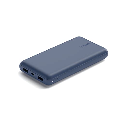 Belkin Caricabatteria Portatile Usb-C, 20.000 Mah, Power Bank 20K Con Ingresso/Uscita Type-C, 2 Porte Usb-A E Cavo Da Usb-C A Usb-A Incluso Per Iphone