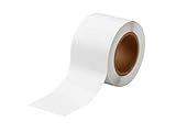 Brady THT-3-719-10 High-Temperature ESD Industrial Polyimide Barcode Label, Matte, 0.375
