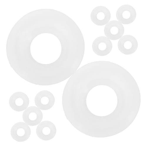 Toyvian 12 Piezas Juntas de Silicona para Botellas Tapas Abatibles con Sello Antileak para Cerveza y Vino Gomas de Cierre Seguras para Elaboración Casera y Bebidas Casa