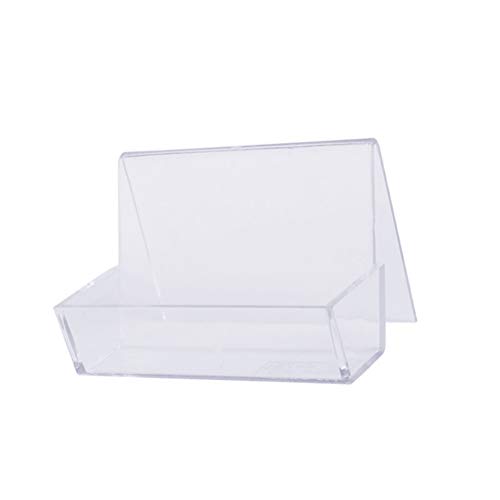 Preisvergleich Produktbild Yisily Transparent Visitenkartenständer Visitenkartenhalter Kartensitz Multifunktions-Business-Set Kartenhalter Bürobedarf 2 Stück
