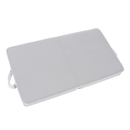Rodilla para baño de bebé cojín de espuma impermeable gris 34x61cm 2
