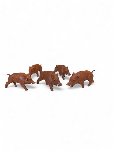 Sparfroh Wildschwein 5er Set Deko Basteln Wildsau