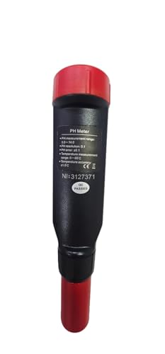 Image of Digital pH Meter PH201, 0-14 pH Range, 0.1 Resolution, Temperature Display, Calibration Buffer Kit, SOLD BY TECHNO INSTRUMENTS BANGALORE