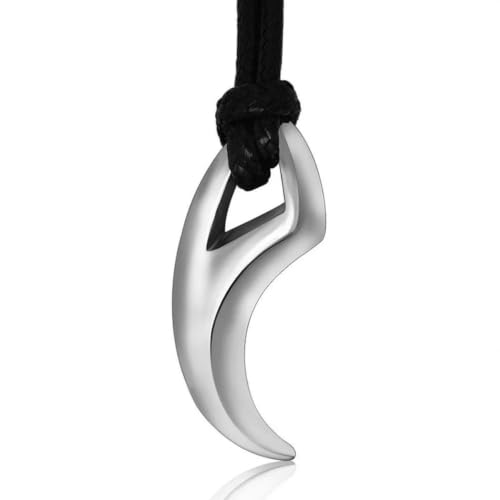 Collier punk corde cuir : finissez-en avec les bijoux fragiles grâce au pendentif loup