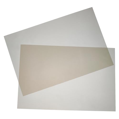 NICENEEDED 2 PCS Láminas de Película Polarizada, Lámina Lineal Polarizadora Adhesiva de 7.8 x 11.8 Pulgada, Filtro Polarizador para Reparación de Pantalla
