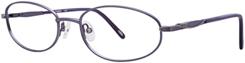 Monture de lunettes TIMEX T196 Lilac 52MM nuance pastel et design ergonomique