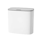 sapisecret Cubo de basura automático de 14 l con sensor y montaje en pared -...