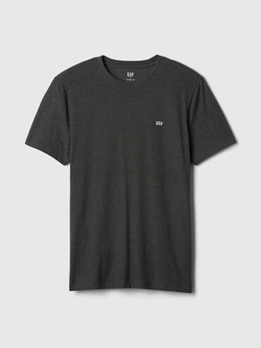 Image of Gap Men's Everyday Soft Micro Logo Crewneck T-Shirt