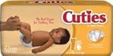 Cuties Baby Diaper Size 1, 8 to 14 lb- 200 ct.