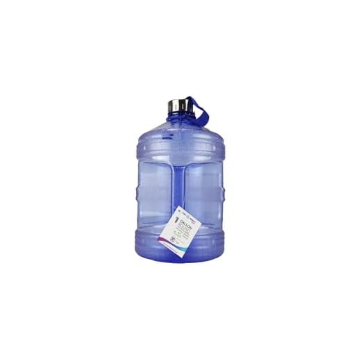 New Wave Enviro BpA Free 1 Gallon Water Bottle (Round)