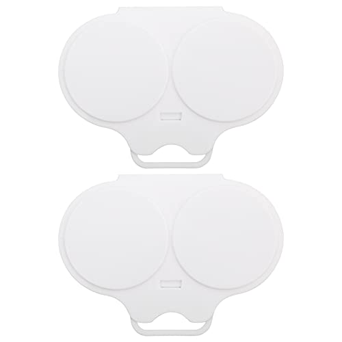 1 Par De Microondas Escalfado Caçador De Ovos Antiaderente Copos De Caçar Ovos Panela De Caçador De