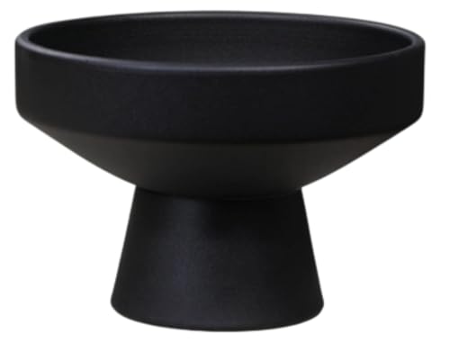 EVREFIN 花瓶 植木鉢、水盤、セラミックフラワーベース、水耕栽培、多肉植物、バラ、フラワーアレンジメント、フラワーアレンジメントツール、花瓶スタンド、装飾、デスクトップレトロ禅尖山フラワーアレンジメント用具 (1つの黒い砂模様)