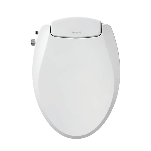 Brondell Bidet Toilet Seat Non-Electric Swash Ecoseat, Fits Elongated Toilets,