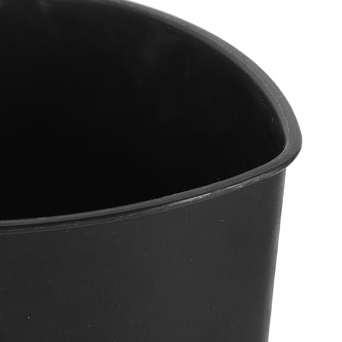 Cubo para flores en salones y hoteles florero de plástico negro CHILDWEET de diseño moderno 4