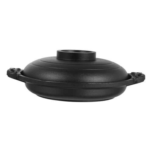 DECOMELODY Cazuela de Cerámica Antiadherente para Cocina Hogar Olla para Guisar y Cocer Arroz para Abierto Resistente y Ergonómica Utensilio de Cocina Multifuncional