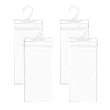 povtii 4 PCS Handicap Placard Holder, 11.6' × 5' Ultra Transparent Disabled Permit Protective Cover for Sun Visor, Universal Car Accessories for Handicap Parking with Large Hanger