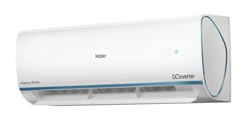 Image of Haier 1.6 Ton 5 Star AI Smart Inverter Split AC (5125W, Copper, HEXA Inverter, Heavy Duty, 4 Way Swing, Frost Clean, Cools at 60C - HSU19KP-PAIN5BN-INV, White)
