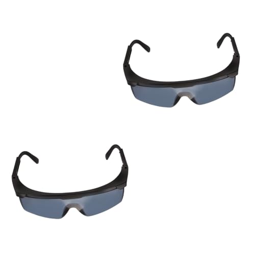 HOMSFOU 2 Piezas gafas de seguridad gafas de protección protector gafas proteccion gafas protección gafas proteccion trabajo gafas de soldadura protección ocular para soldadura