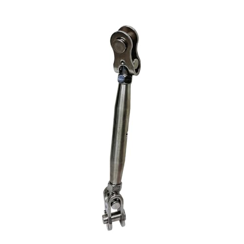 Tensor para cable tipo Toggle de 3/16" en acero inoxidable T316 con carga máxima de 320 lbs miniatura 6